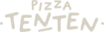 Pizza TenTen White Logo